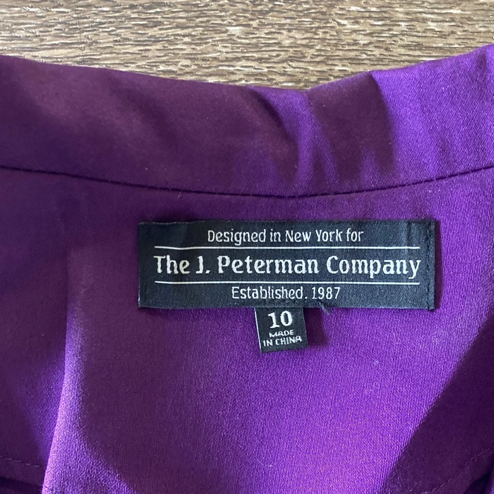 The J. Peterman Company long sleeve 1947 dress - Picture 2 of 8